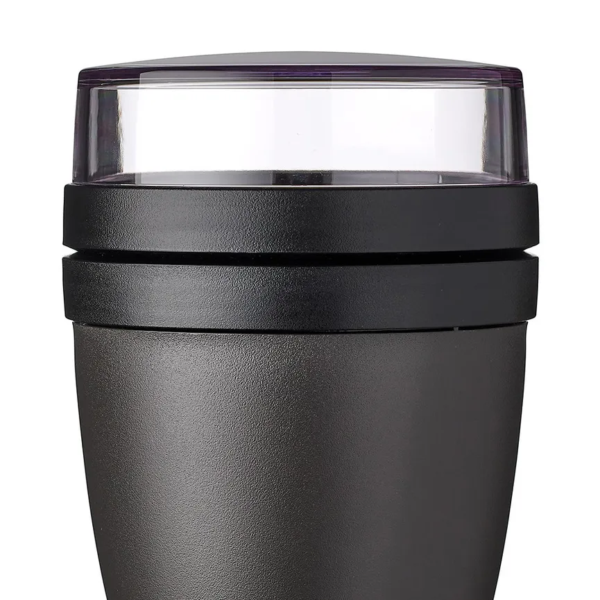 Lunchpot Ellipse nordic black detail
