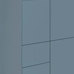 Mattblau material_farbe