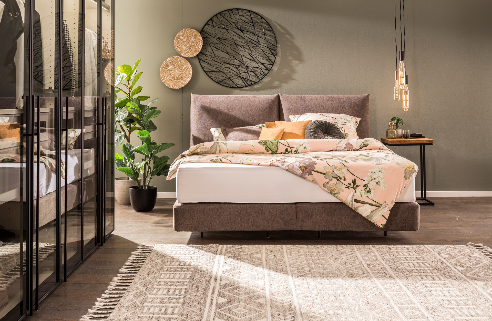 Boxspringbett detail