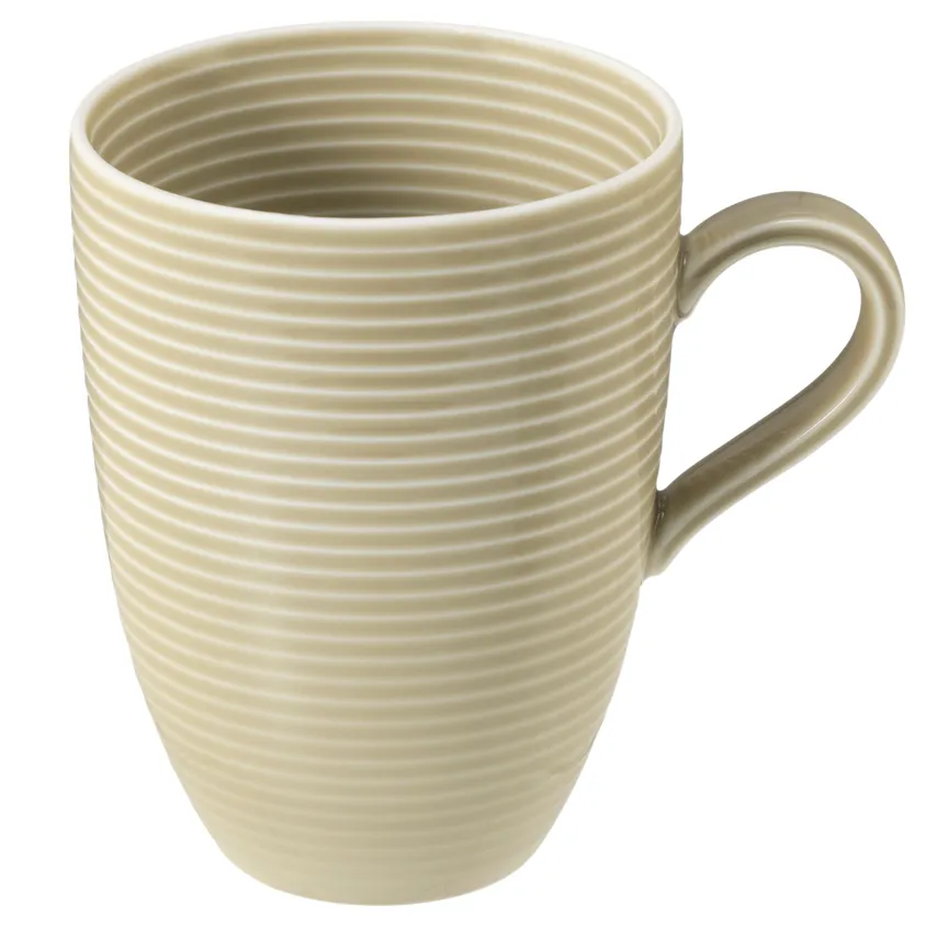 Becher "Beat" 350 ml sandbeige detail