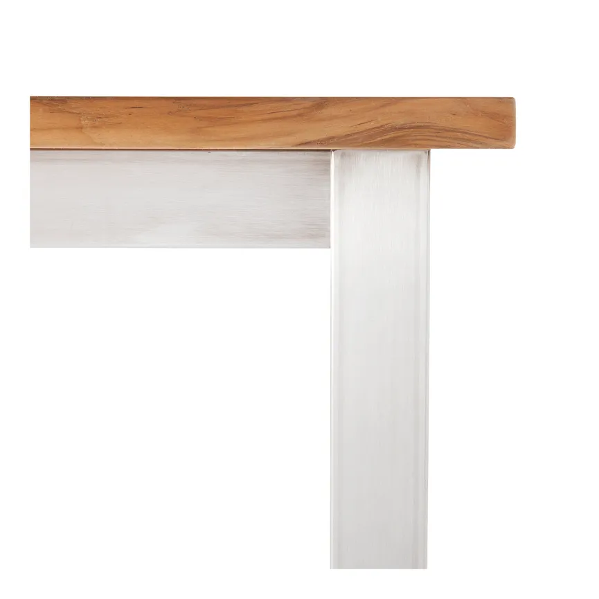 Ausziehtisch m. Schirmloch detail