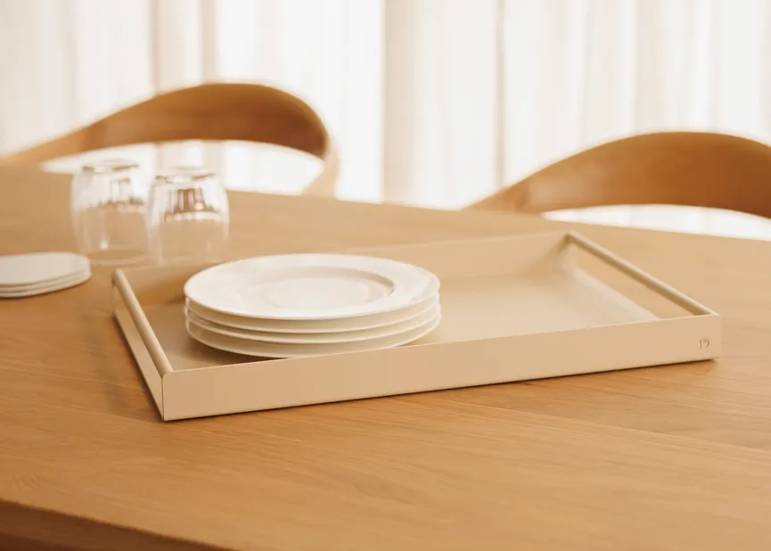 Serviertablett hauptaufnahme