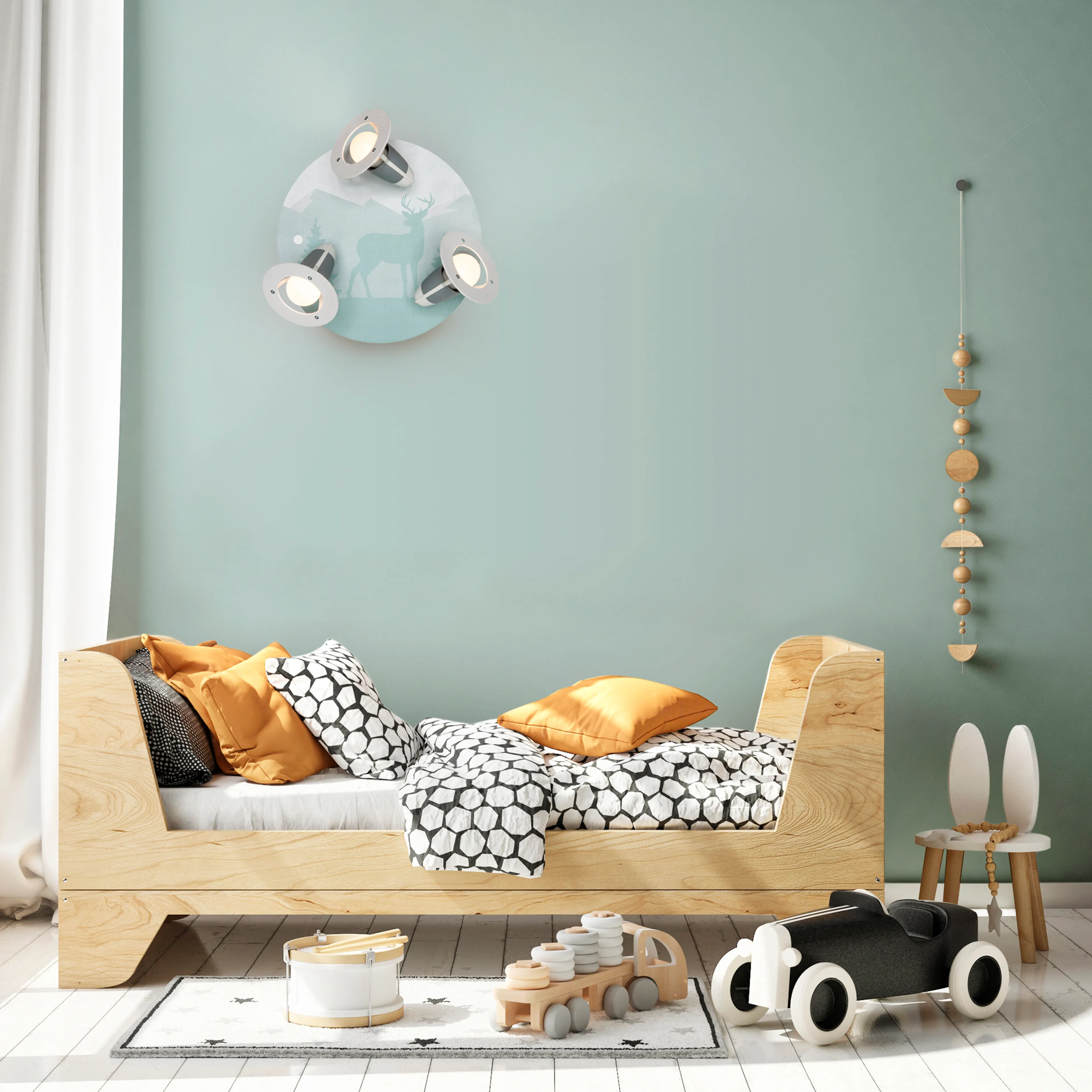 Kinderlampe Scandi Wald