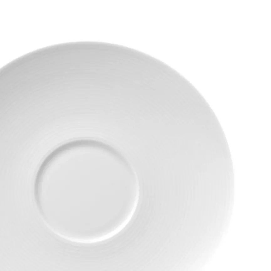 Untertasse "Loft" weiß detail
