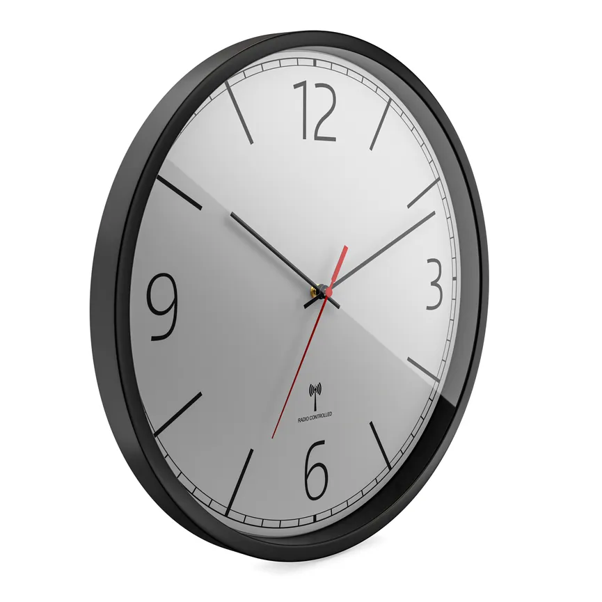 Funk-Wanduhr detail