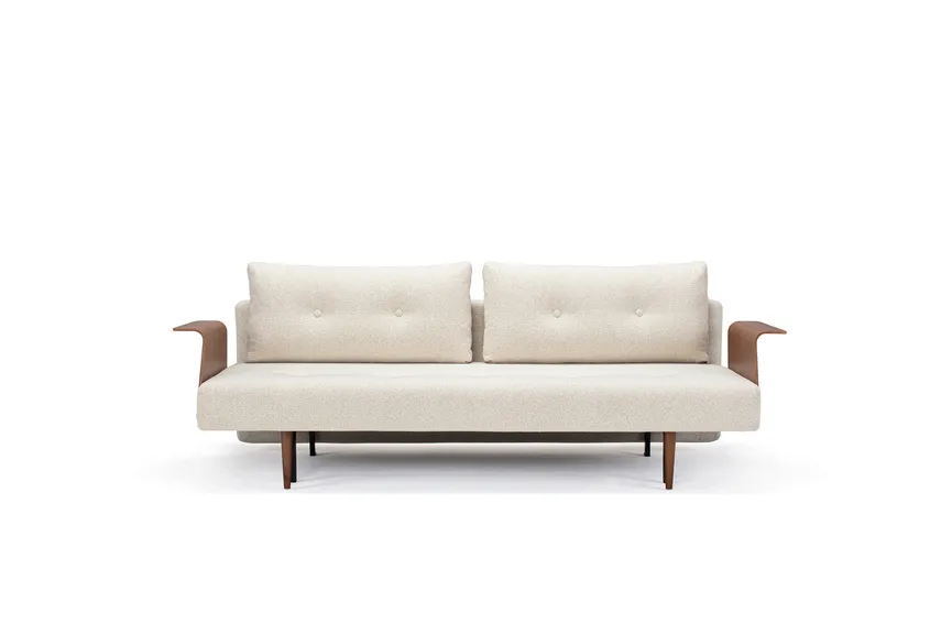 Sofa+AL dunkles Holz detail