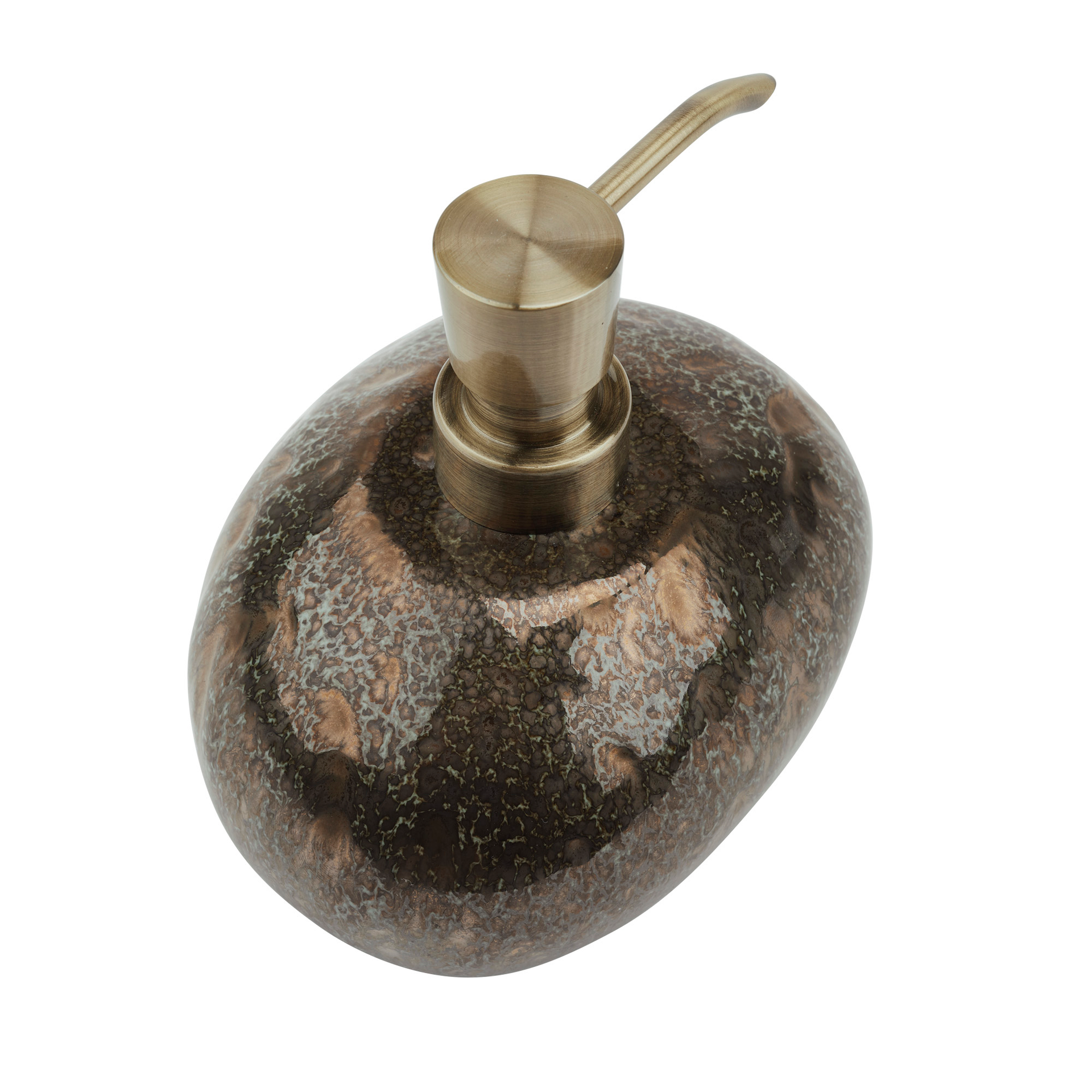 Seifenspender UGO antik bronze detail