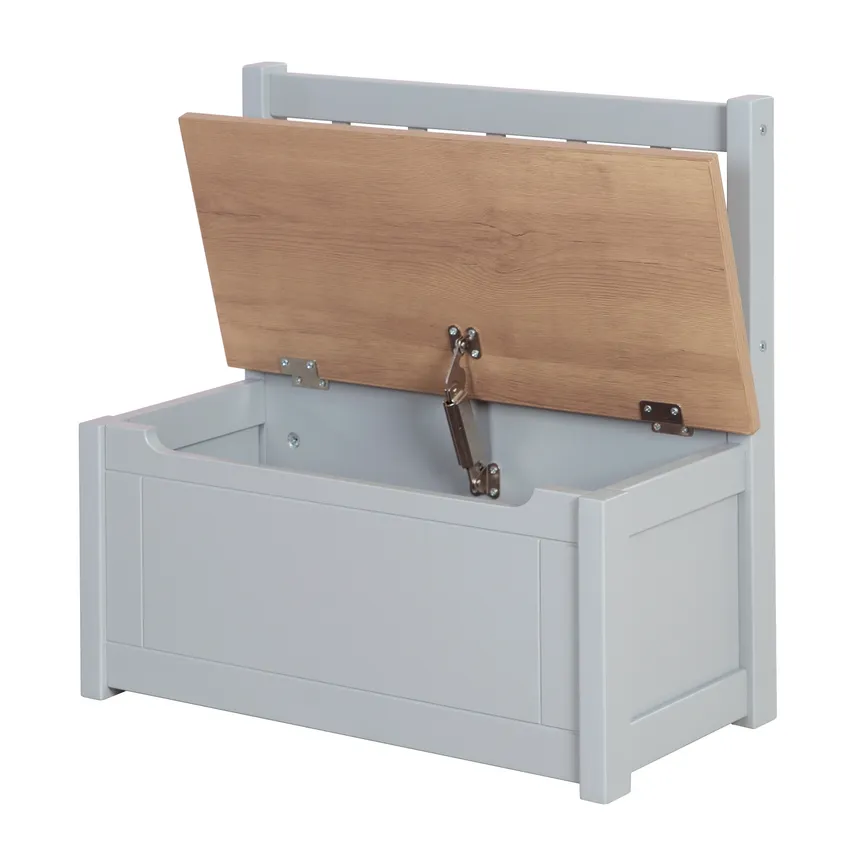Sitzbank natur/taupe detail