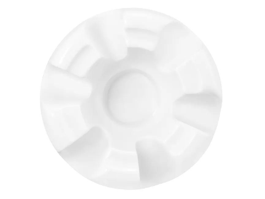 Stövchen "Liberty" weiß detail