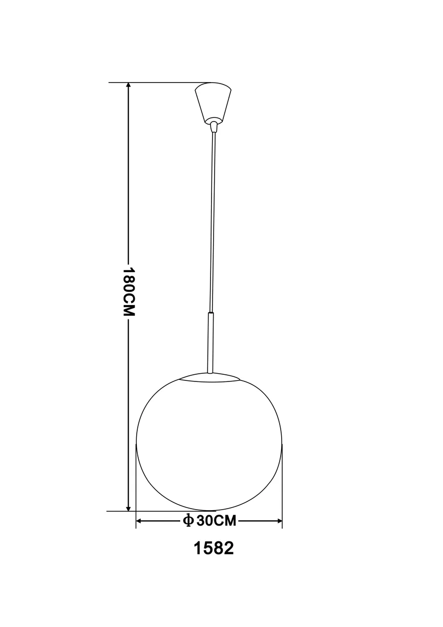 Pendelleuchte "Balla" detail