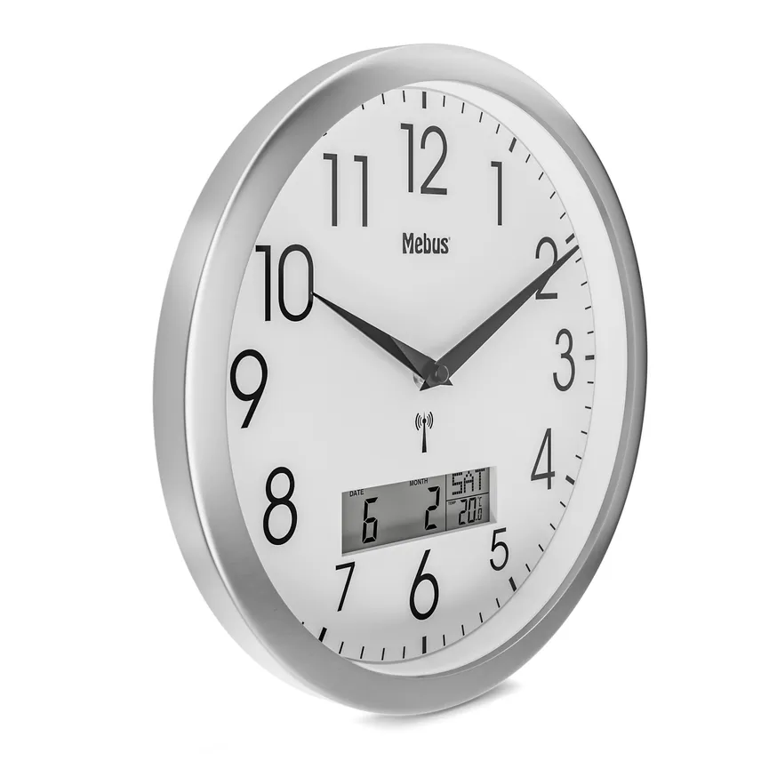 Funk-Wanduhr detail