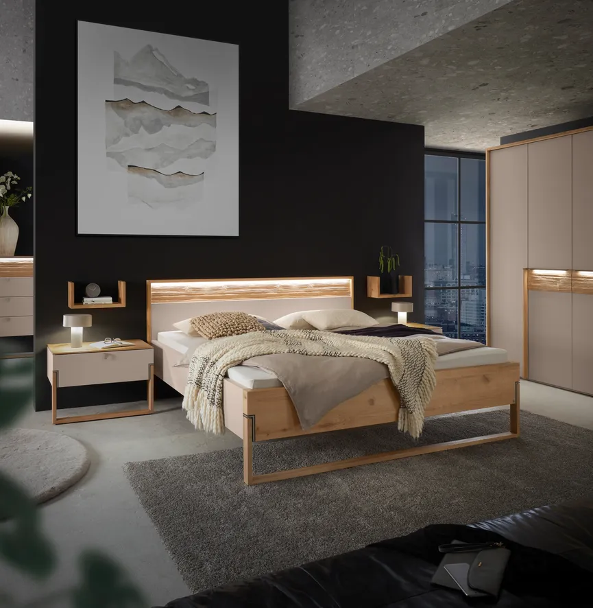 Liegenbett LF: 180x200 cm milieu