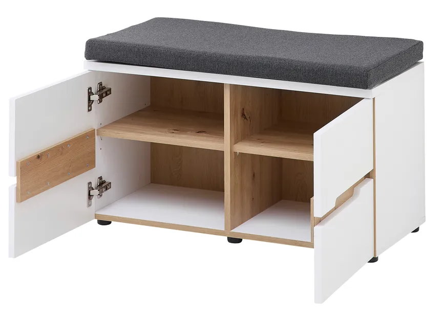 Garderobenbank detail