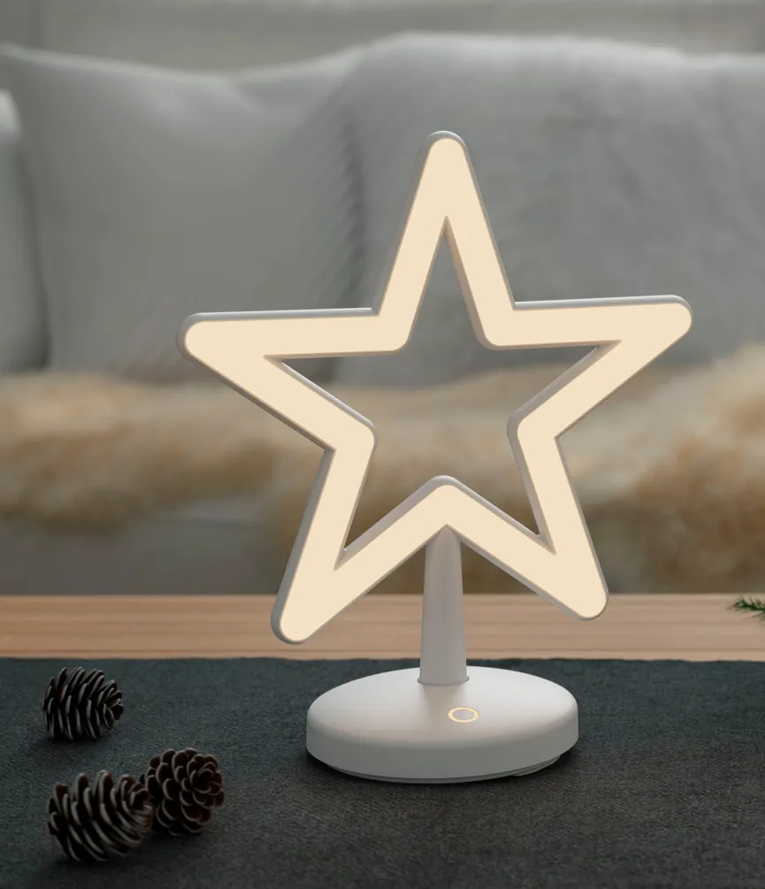 Akkutischleuchte "Star" milieu