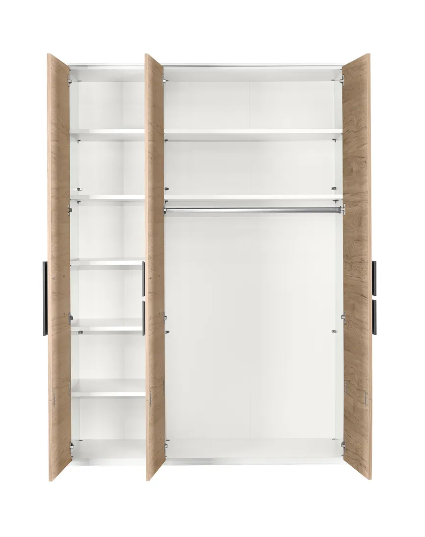 Kleiderschrank 3-trg. detail