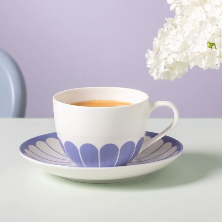 Kaffeeobertasse "Fleur" 160 ml milieu