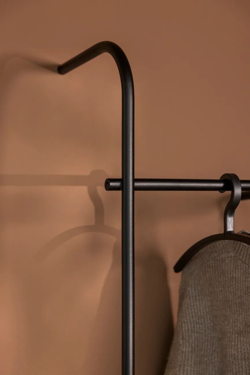 Wandgarderobe detail