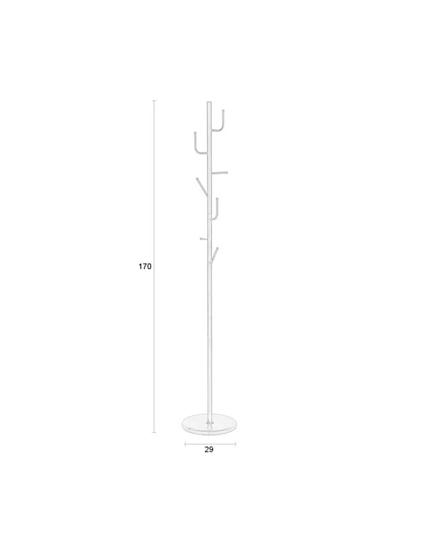 Garderobenständer detail