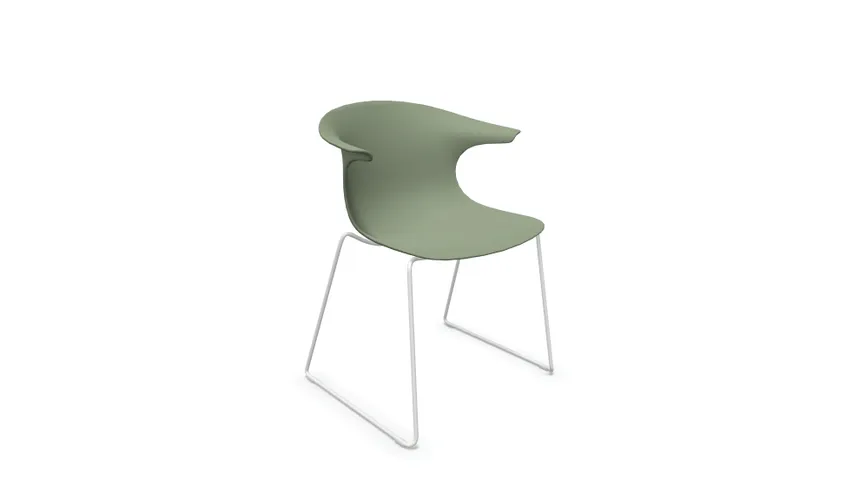 Stuhl Sledge white hauptaufnahme