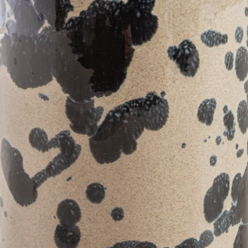 Vase "Opa" blau-creme material_farbe