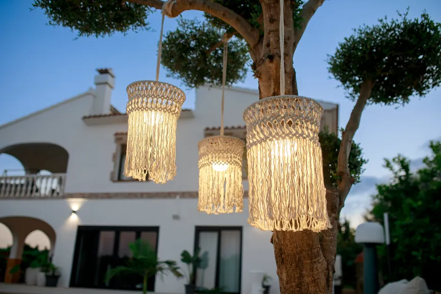 Pendelleuchte "Mykonos" milieu