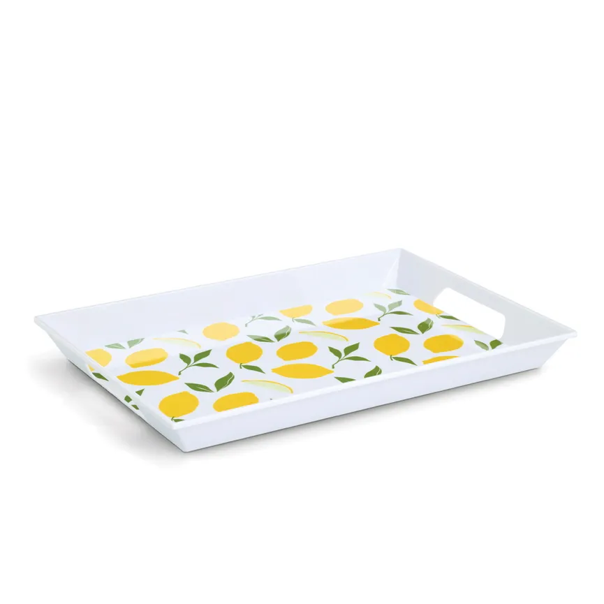 Tablett Lemons Melamin detail