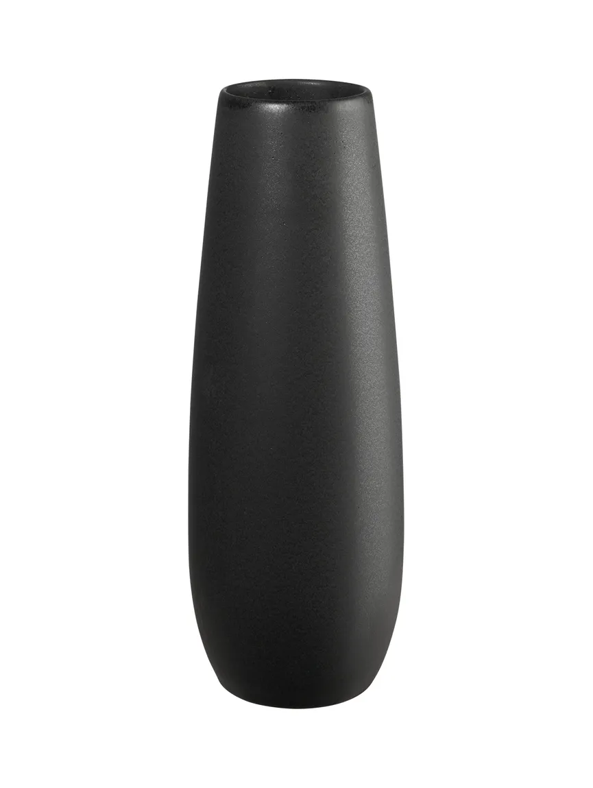 Vase "Ease" black iron hauptaufnahme