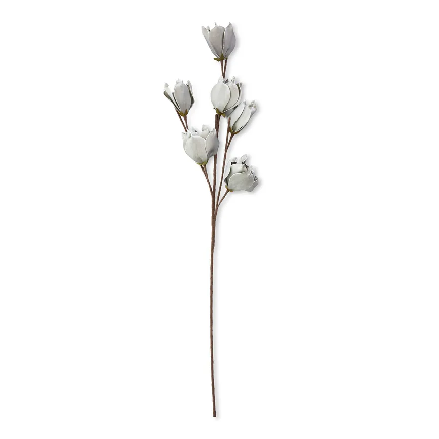 Zweig "Blüten" dunkelgrau hauptaufnahme