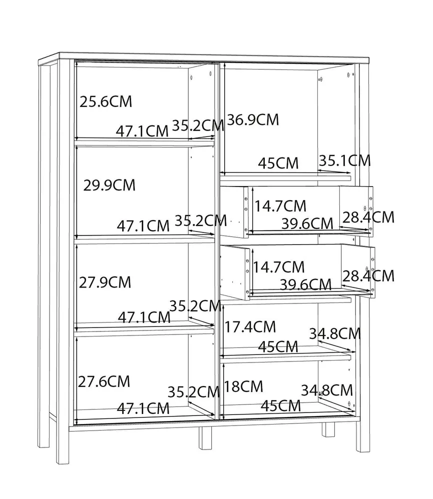 Highboard detail