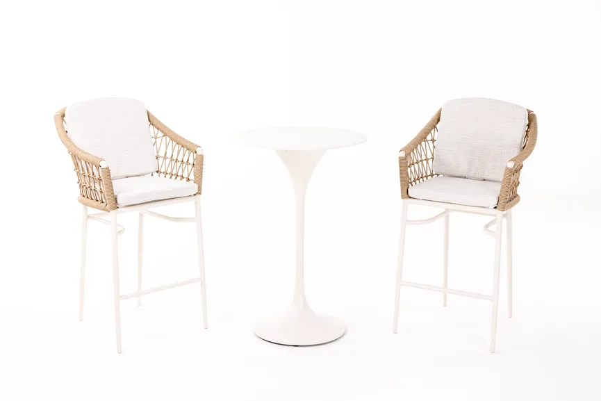 Barstuhl stapelbar detail