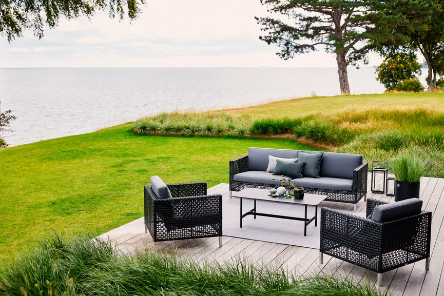 ***Set Loungesessel + Kissen milieu