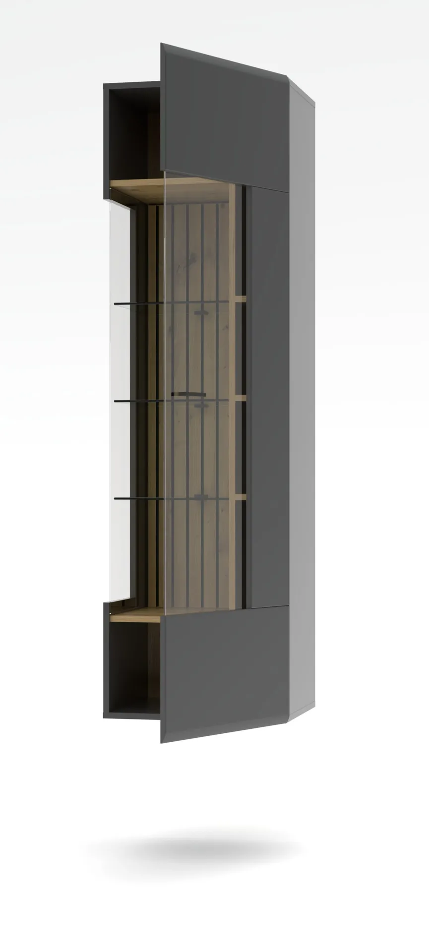 Hängevitrine detail