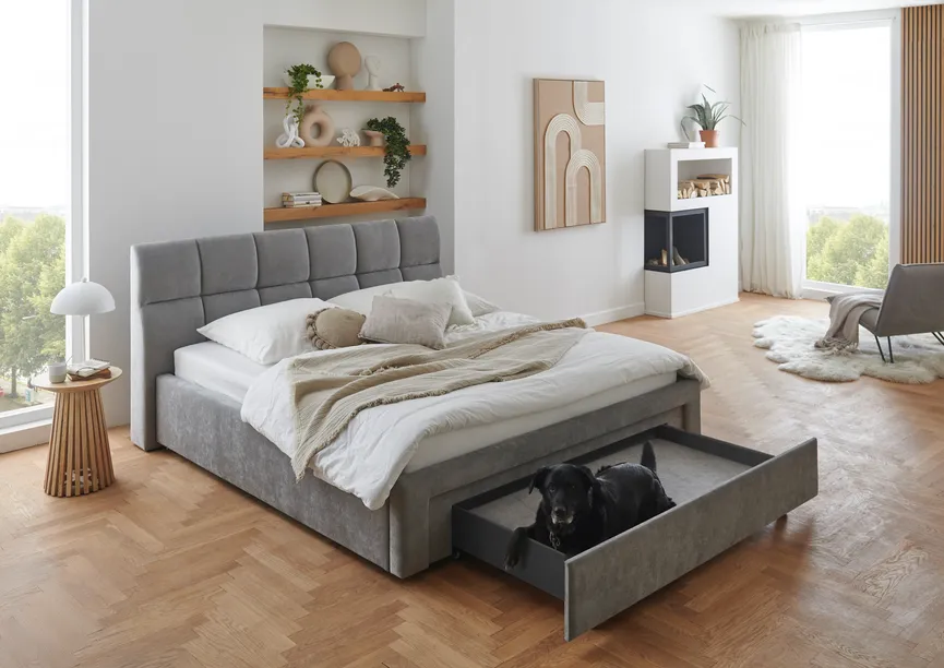 Polsterbett 180x200 cm detail