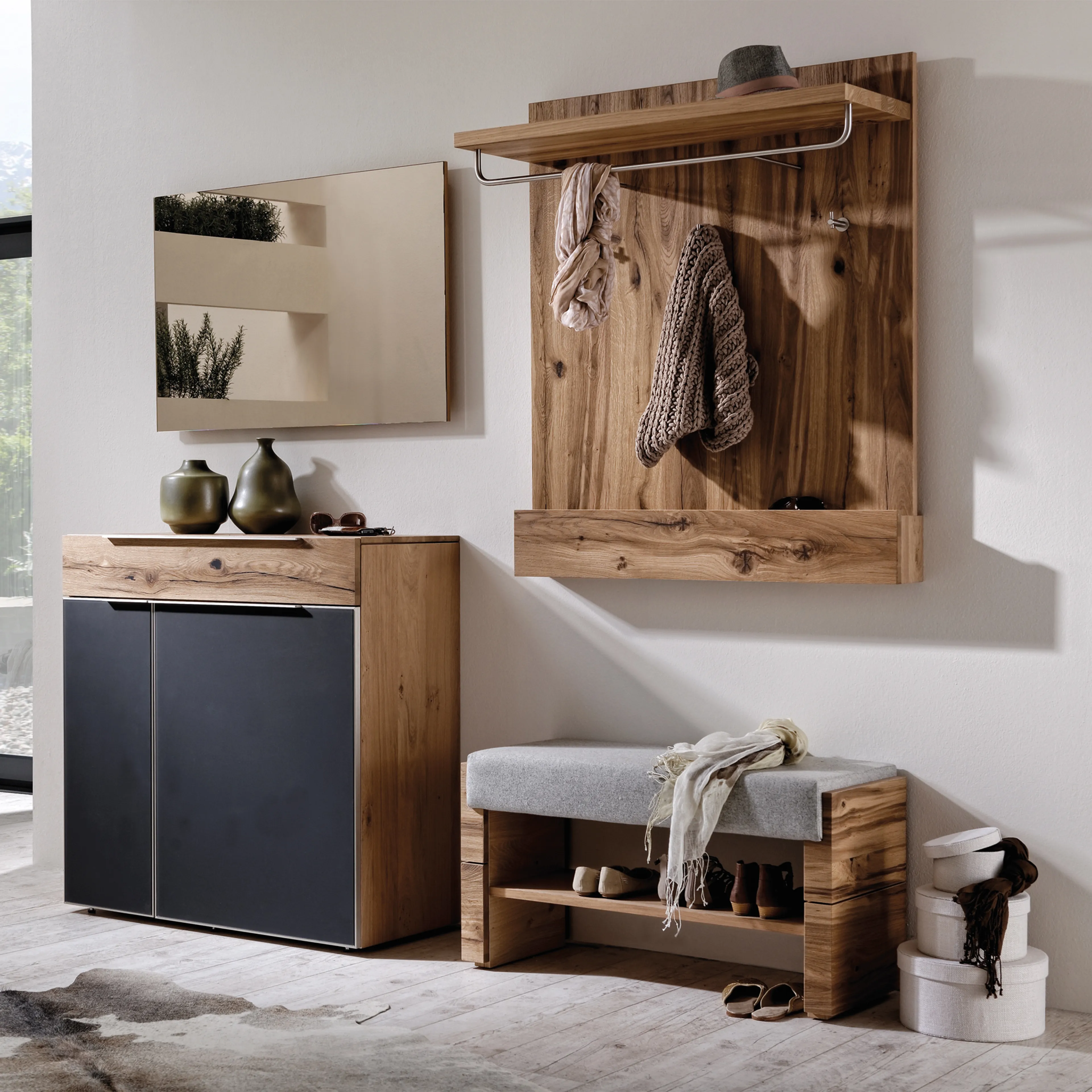 Wandgarderobe V-Alpin