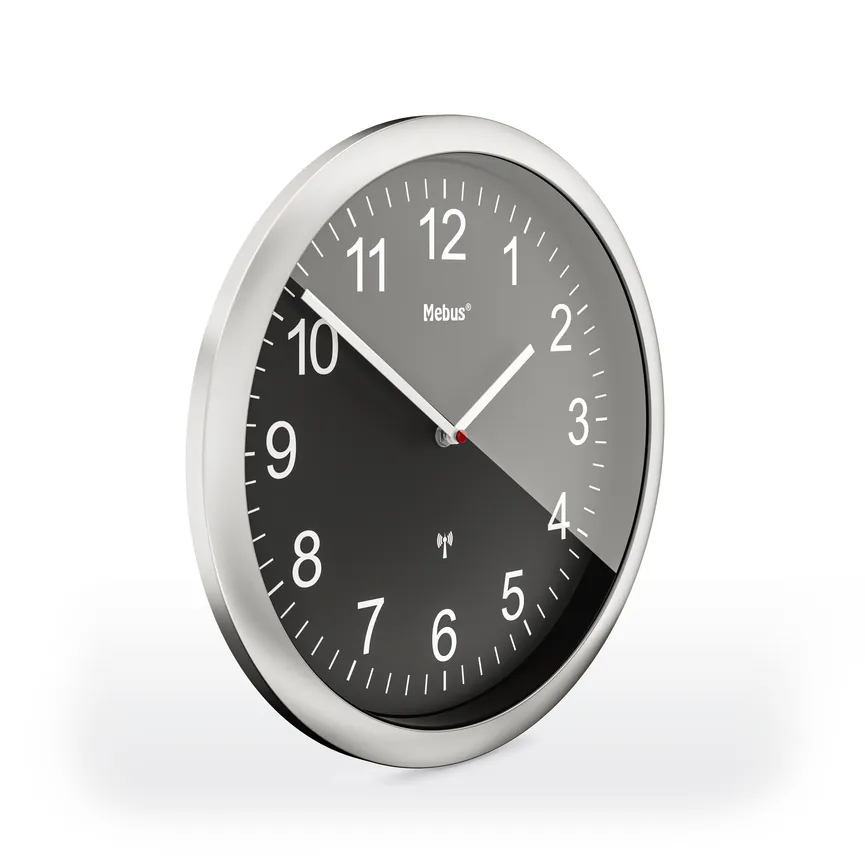 Funk-Wanduhr detail