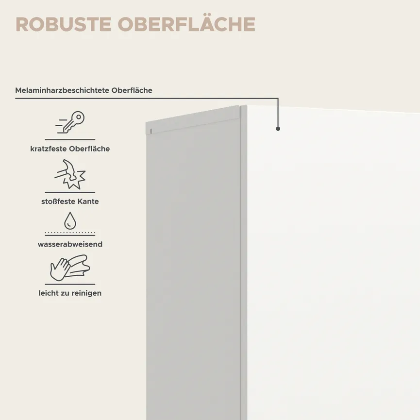 Hochschrank breit detail