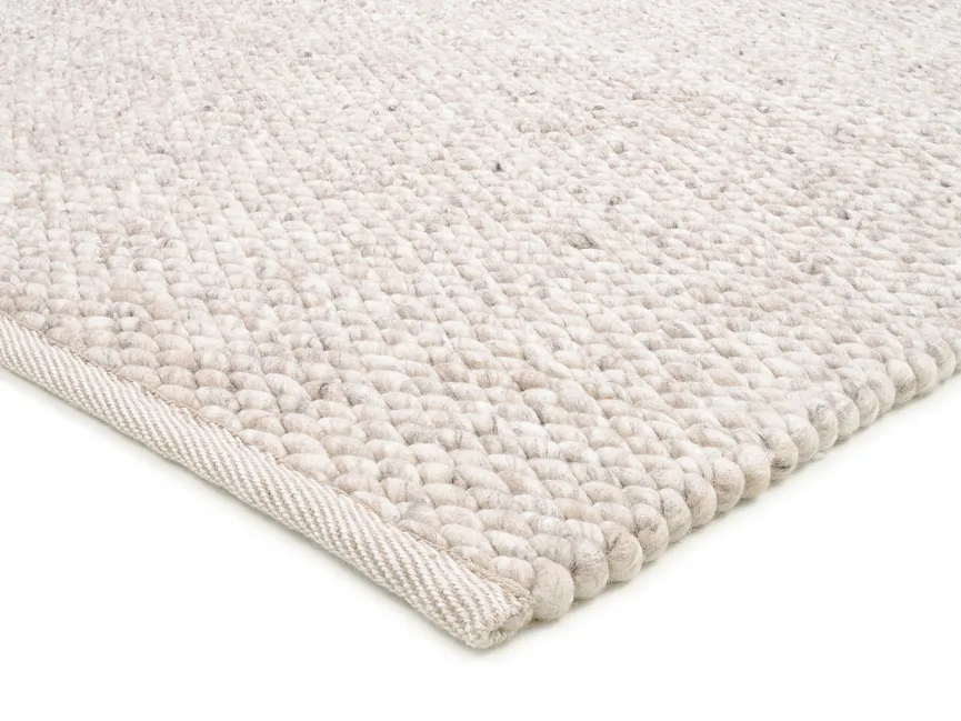 Handwebteppich wendbar detail