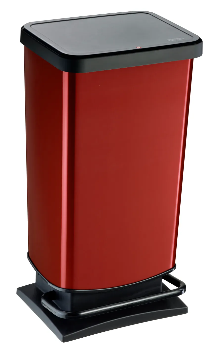 Treteimer Paso 40 l rot metal. hauptaufnahme