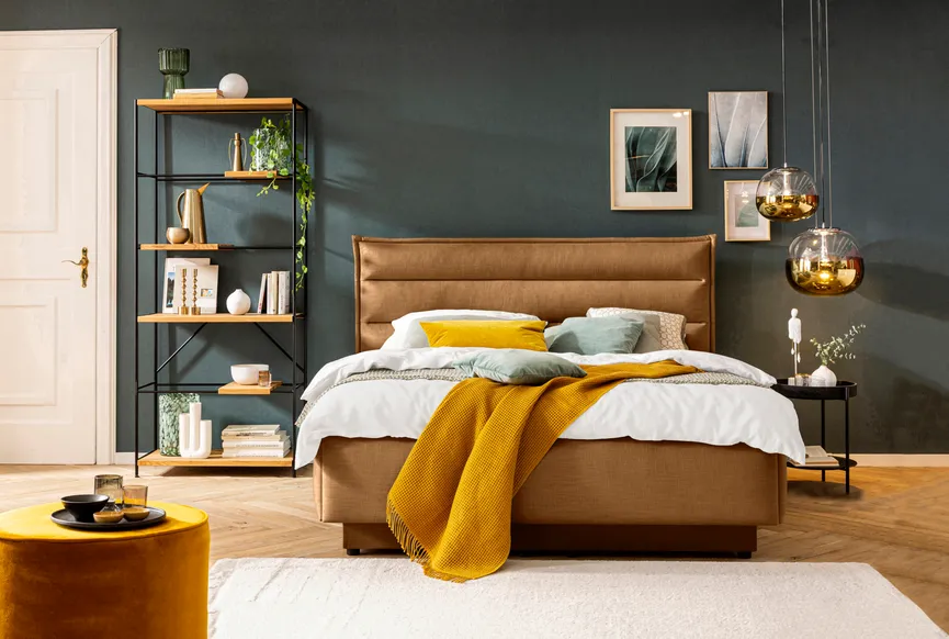 Bett Lila 180cm milieu
