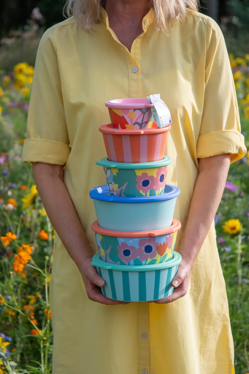 Box "Nora Stripes" 1,3 Liter milieu