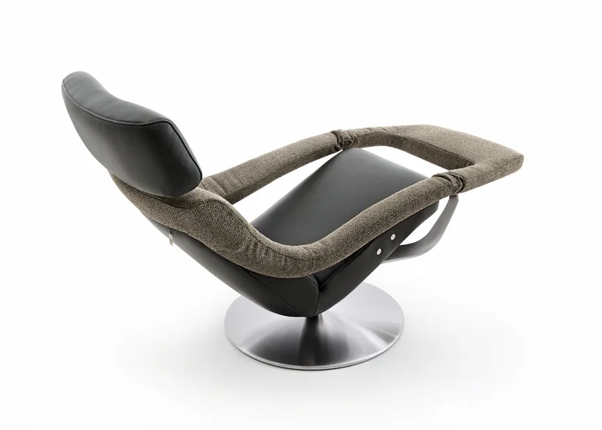 Sessel Yoko-3 DT nickel detail