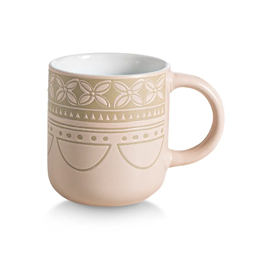 Becher "Ornament" 430 ml beige hauptaufnahme