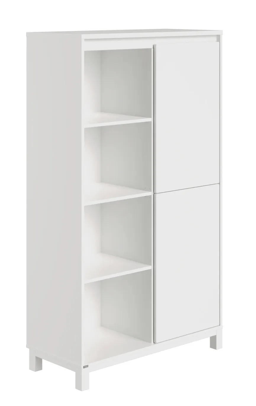 Standregal 2-trg. material_farbe