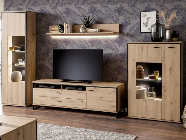 Wohnzimmer Wohnwand Buenos Aires MCA furniture