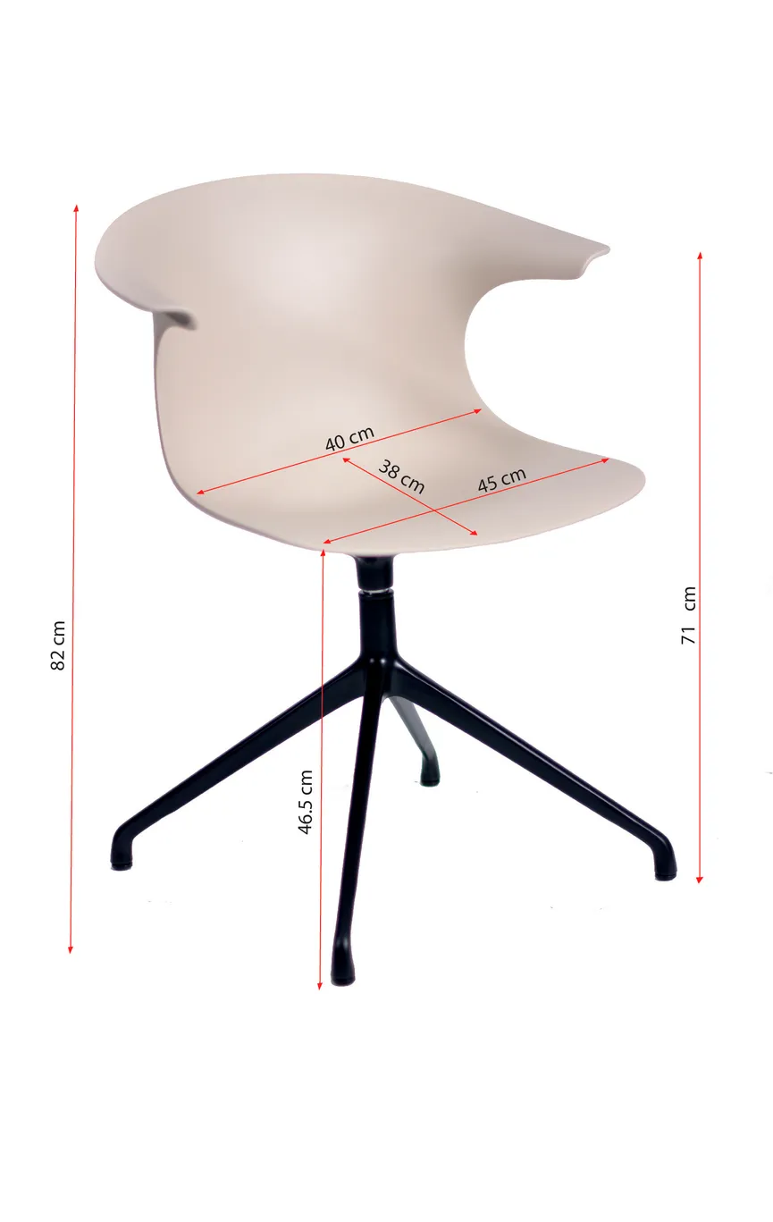 Stuhl 4Star black detail