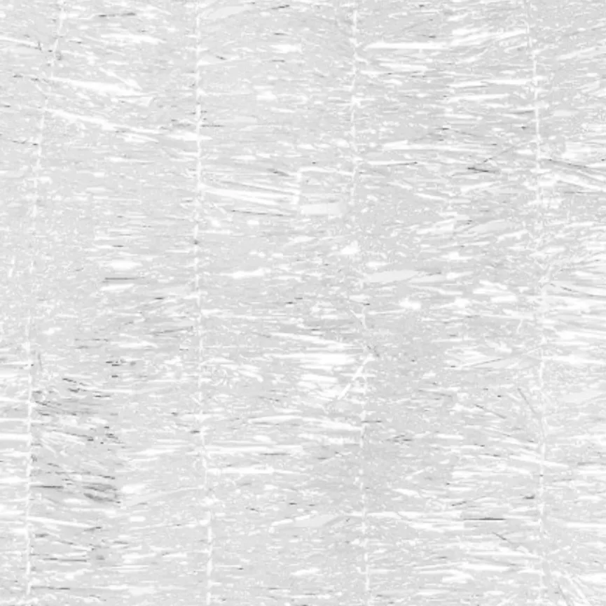 Lametta-Girlande weiß material_farbe