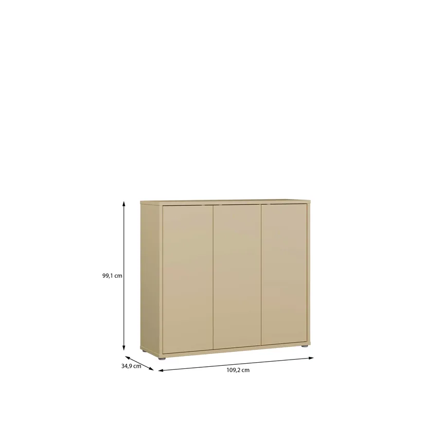 Schuhschrank 3T detail