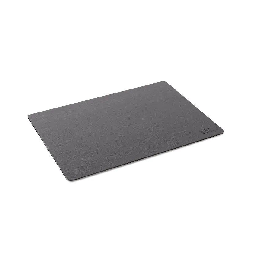 Tischset grau-dunkelgrau detail