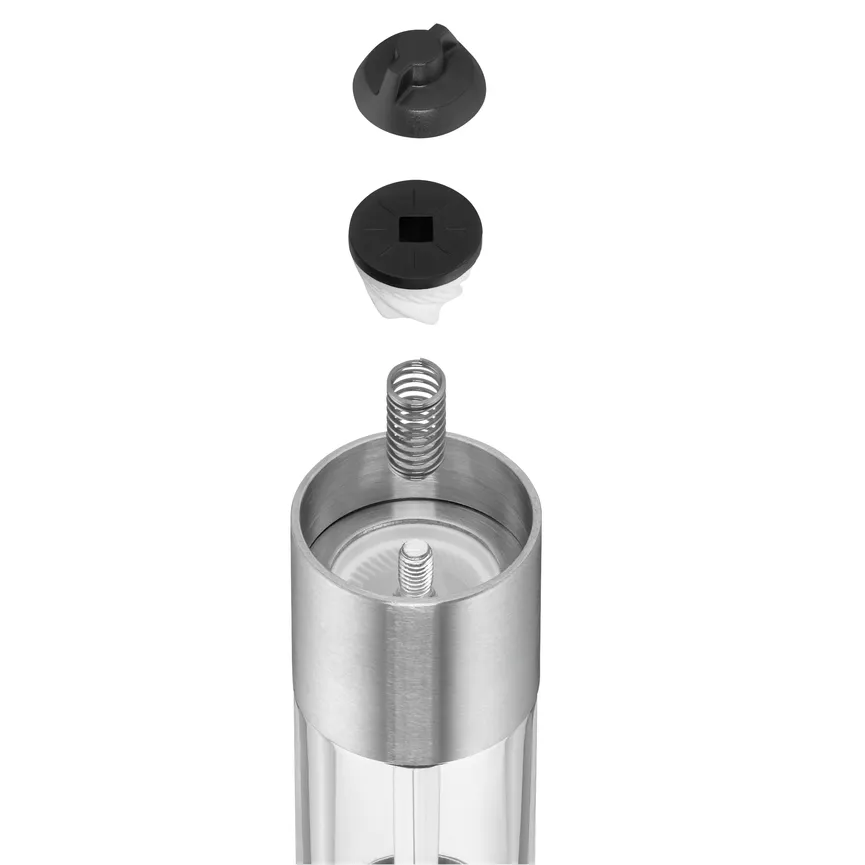 Minimühle Edelstahl/Kunststoff detail