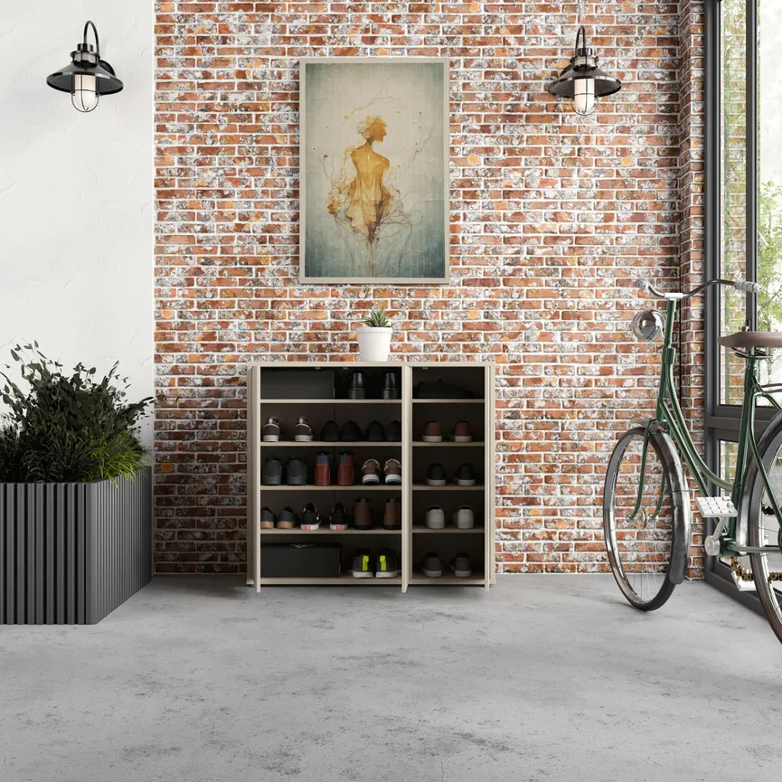 Schuhschrank 3T detail